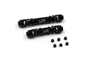Yeah Racing 1/30 Aluminium Centre Driveshafts 2Pcs - Black