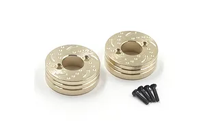 Yeah Racing 1/30 Brass 5g Rear Axle Weights 2Pcs