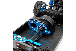 Yeah Racing Aluminium XM-01 Pro Aluminium Conversion Set - Blue image 143234