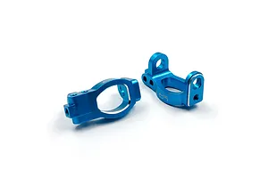 Yeah Racing Aluminium Front Hub Carriers (C-Hubs) 2Pcs - Blue image 143239