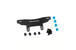 Yeah Racing Carbon Fibre Front Shock Tower Set with Mounting Hardware