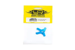 Yeah Racing blue aluminium servo mount set for Tamiya XM-01 PRO in original retail packaging.