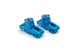 Yeah Racing Aluminium Rear Hubs 2Pcs - Blue