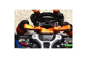 GPM Blue Aluminium Rear Shock Tower image 2