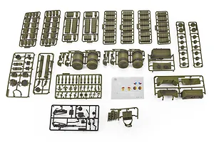 Heng Long Russian T-72 RTR RC Tank Electric Tracked 1/16 Scale RTR image 143358