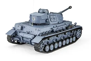 Heng Long German Panzer IV (F2 Type) RC Tank Electric Tracked 1/16 Scale RTR image 143361