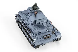 Heng Long German Panzer IV (F2 Type) RC Tank Electric Tracked 1/16 Scale RTR image 143364