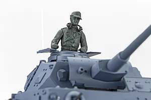 Heng Long German Panzer IV (F2 Type) RC Tank Electric Tracked 1/16 Scale RTR image 143366