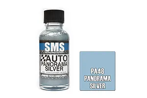 Scale Modellers Supply Auto Colour Panorama Silver Paint 30ml
