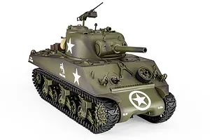 Heng Long USA M4A3 Sherman RC Tank Electric Tracked 1/16 Scale RTR image 143456