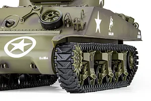 Heng Long USA M4A3 Sherman RC Tank Electric Tracked 1/16 Scale RTR image 143461