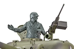 Heng Long USA M4A3 Sherman RC Tank Electric Tracked 1/16 Scale RTR image 143462