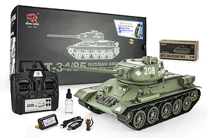 Heng Long Soviet Union T-34/85 RC Tank Electric Tracked 1/16 Scale RTR image 143735