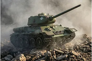 Heng Long Soviet Union T-34/85 RC Tank Electric Tracked 1/16 Scale RTR image 143736