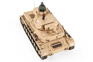 Heng Long German Panzer IV (F Type) RC Tank Electric Tracked 1/16 Scale RTR image 143779