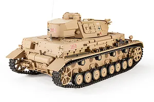 Heng Long German Panzer IV (F Type) RC Tank Electric Tracked 1/16 Scale RTR image 143782