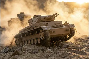 Heng Long German Panzer IV (F Type) RC Tank Electric Tracked 1/16 Scale RTR image 143786