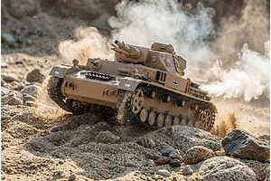 Heng Long German Panzer IV (F Type) RC Tank Electric Tracked 1/16 Scale RTR image 143787