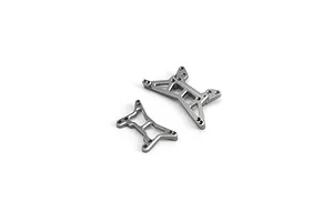 Maverick Aluminium Front and Rear Shock Towers 2Pcs - Grey