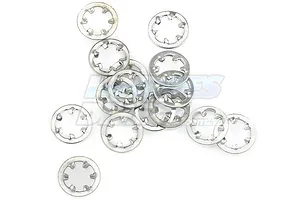 Rovan 4x8.8x0.8mm Steel Locking Washers 15Pcs