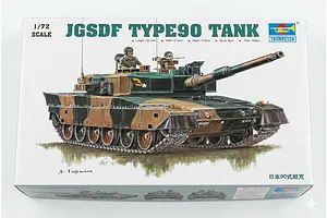 Trumpeter 1/72 Japanese JGSDF Type 90 Main Battle Tank Scaled Plastic Model Kit