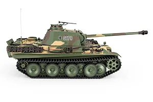 Heng Long German Panther Type G RC Tank Electric Tracked 1/16 Scale RTR image 144019