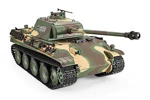 Heng Long German Panther Type G RC Tank Electric Tracked 1/16 Scale RTR image 144020