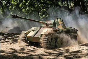 Heng Long German Panther Type G RC Tank Electric Tracked 1/16 Scale RTR image 144266