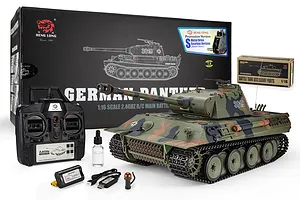 Heng Long German Panther RC Tank Electric Tracked 1/16 Scale RTR image 144277