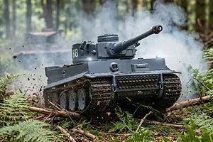 Heng Long German Tiger I RC Tank Electric Tracked 1/16 Scale RTR image 144301