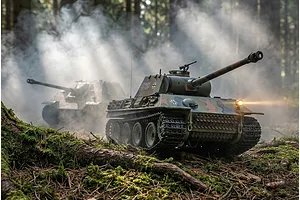 Heng Long German Panther RC Tank Electric Tracked 1/16 Scale RTR image 144431