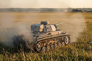 Heng Long German Panzer III Type L RC Tank Electric Tracked 1/16 Scale RTR image 144433