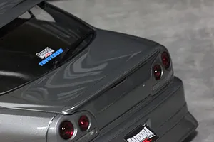 Pandora RC 1/10 Nissan Skyline ER34 4 Door Unpainted Body Shell - Clear image 13