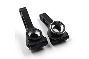 Yeah Racing Aluminium Rear Hubs 2Pcs - Black
