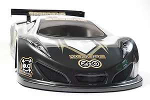 ZooRacing 1/10 Zoodiac GT Unpainted Body Shell - Clear image 144496