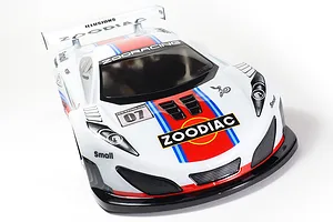 ZooRacing 1/10 Zoodiac GT Unpainted Body Shell - Clear image 144497