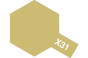 Tamiya X-31 Titanium Gold Gloss Enamel Paint 10ml image 144548