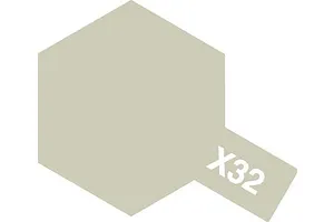 Tamiya X-32 Titanium Silver Gloss Enamel Paint 10ml