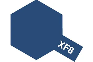 Tamiya XF-8 Flat Blue Enamel Paint 10ml