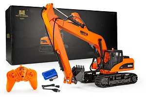 Huina 1/14 Long-Arm Boom RC Excavator Electric RTR image 144635