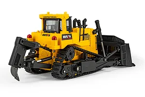 HuiNa 1554 RC Bulldozer Electric Tracked 1/16 Scale RTR with LED Lights and Sound Board image 144638