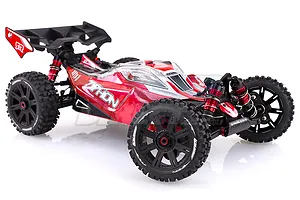 Louise 3.3" B-ulldoze Tyres on Black 8 Spoke Rims - Glued Wheels 2Pcs image 14478