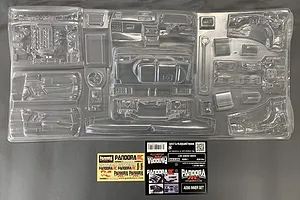 Pandora RC 1/10 S13 Unpainted Interior Set