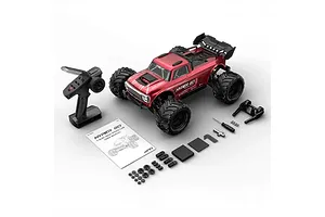 MJX RC 10210 HyperGo RC Monster Truck Electric Brushless 1/10 Scale RTR - Red image 145052