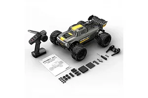 MJX RC 10210 HyperGo RC Monster Truck Electric Brushless 1/10 Scale RTR - Grey image 145058