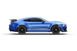 MJX RC Ford Mustang Shelby GT500 RC Car Electric Brushless 4WD 1/10 Scale RTR - Blue image 145062
