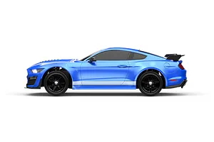 MJX RC Ford Mustang Shelby GT500 RC Car Electric Brushless 4WD 1/10 Scale RTR - Blue image 145065