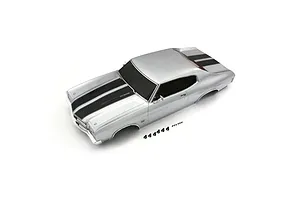 Kyosho 1/10 Fazer LS6 Chevy Chevelle SS 454 Painted Body Shell - Cortez Silver