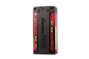 Gens Ace 7.6V 5000mAh 140C 2S Hard Case LiPo Battery image 145079
