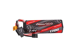 Gens Ace G-Tech 7.4V 1700mAh 35C 2S Hard Case LiPo Battery